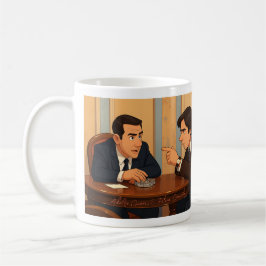 Adolfo Suárez & Felipe González Kaffemugg