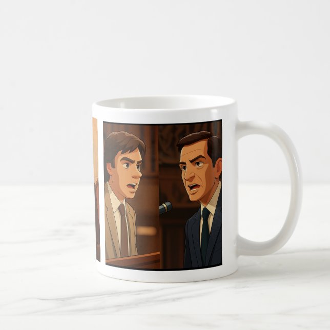 Adolfo Suárez & Felipe González Kaffemugg (Höger)