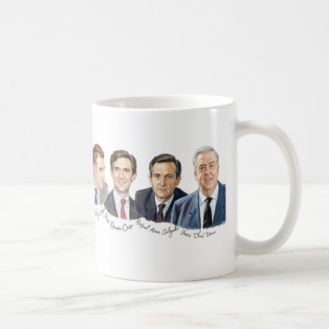 Adolfo Suarez y su Staff Kaffemugg (Höger)