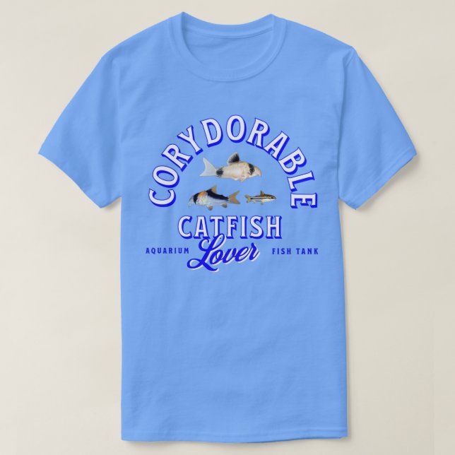 Adolfoi Corydoras Catfish Aquarium Fish Älskare Ke T Shirt (Design framsida)