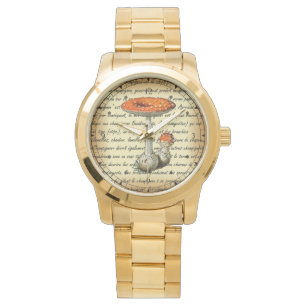 Adolphe Millot ~ Champignons-pour tous-fixed ~ Armbandsur