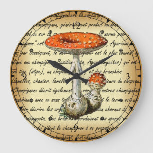 Adolphe Millot ~ Champignons-pour tous-fixed ~ Stor Klocka