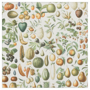Adolphe Millot Fruits Tyg