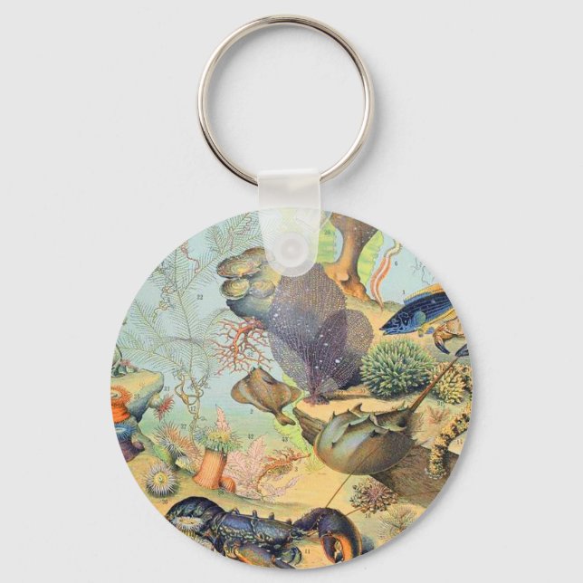 Adolphe Millot Sea B Nyckelring (Framsida)