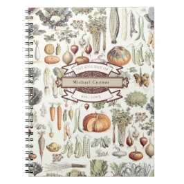 Adolphe Millot Vegetable Kitchen Recipes Notebook Anteckningsbok