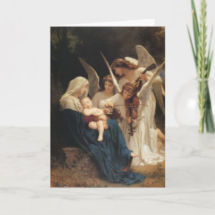 Adolphe-William Bouguereau. Sång av änglar Kort