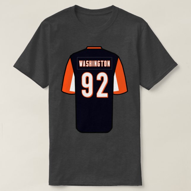 Adolphus Washington Jersey T Shirt (Design framsida)