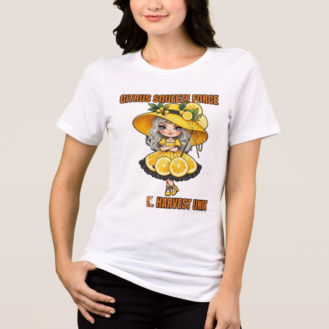 ADOM Citrus Squeeze Force T Shirt (Framsida)