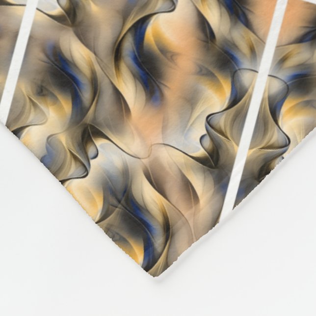 ADOM Golden Chic Geometrisk Filta Fleecefilt (Hörn)