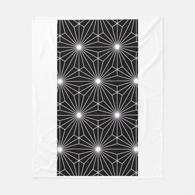 ADOM Japanese Geometric Star Blanket Fleecefilt (Framsidan)