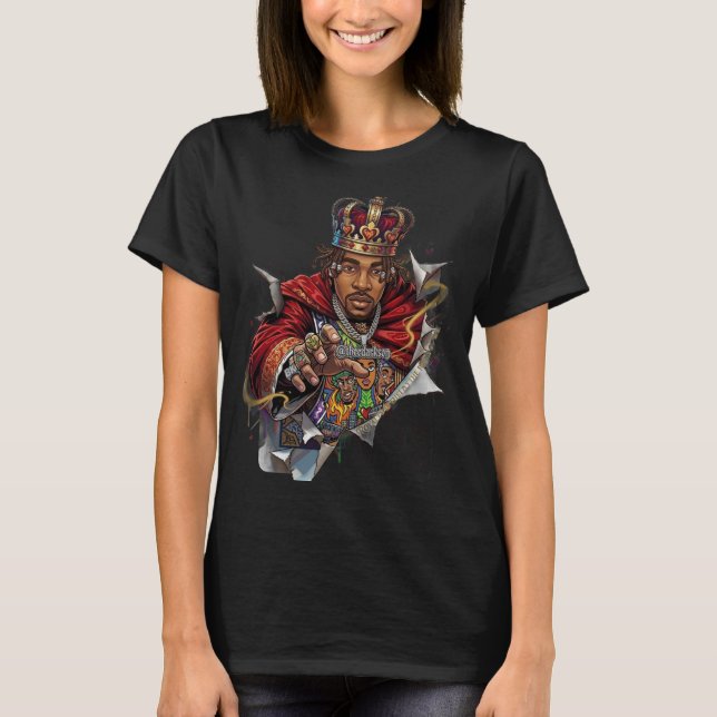 ADOM Kung Spelkort T-Shirt (Framsida)