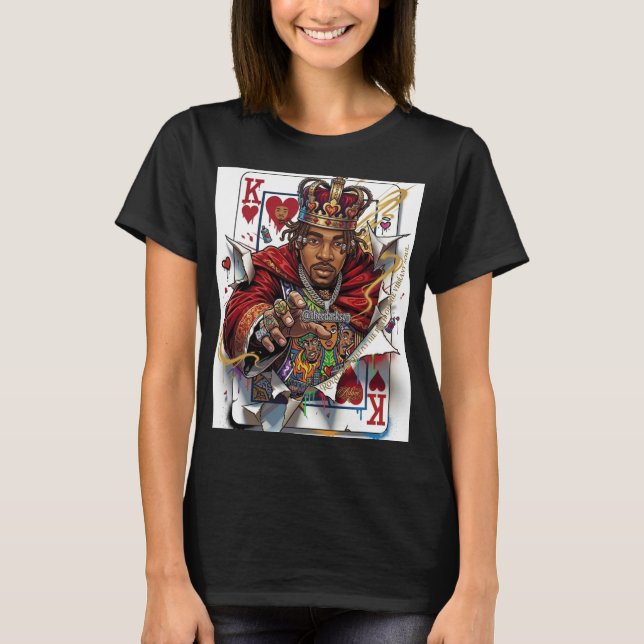 ADOM Kung Spelkort T-Shirt (Framsida)