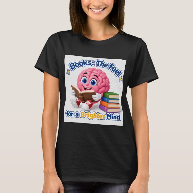 ADOM "Ljusare sinne" Dam Grafisk T-shirt (Framsida)