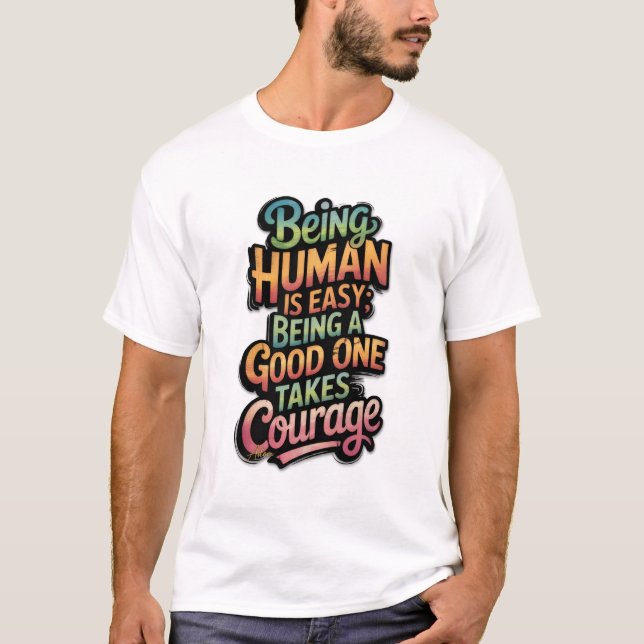 ADOM "Mod" Grafisk T-Shirt för Män (Framsida)