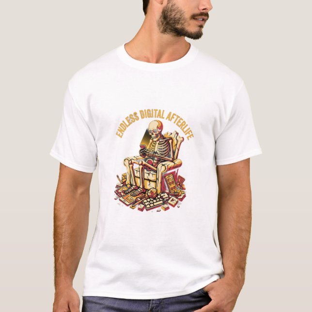 ADOM Oändlig Digital Efterliv T Shirt (Framsida)