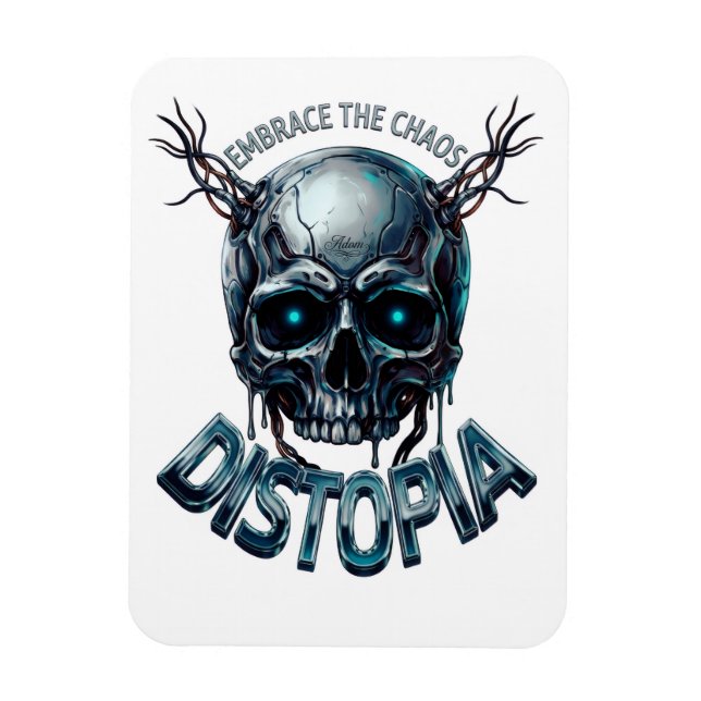 ADOM "Omfamna kaoset" Damtröja Magnet (Vertikal)