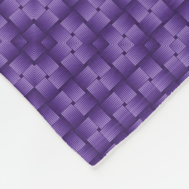 ADOM Royal Purple Geometrisk Filta Fleecefilt (Hörn)