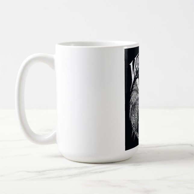 ADOM "Vaelgrim" Dam Grafisk T-Shirt Kaffemugg (Vänster)