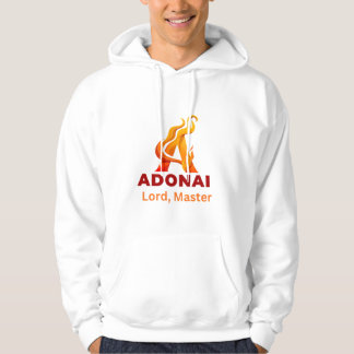 Adonai – Herre och Mästare Kristet Tröja  Hoodie
