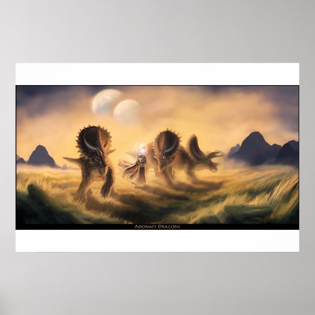 Adonai’s Dragons - Bible Poster (Framsidan)