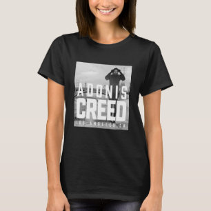 Adonis Creed LA svartvit fotografi T Shirt