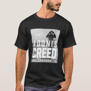 Adonis Creed LA svartvit fotografi T Shirt