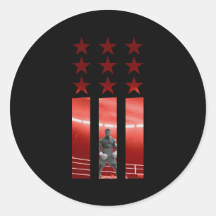Adonis Creed Nine Stars Tre Pub Red Runt Klistermärke