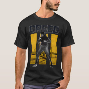 Adonis Creed Pose med III Gult T Shirt