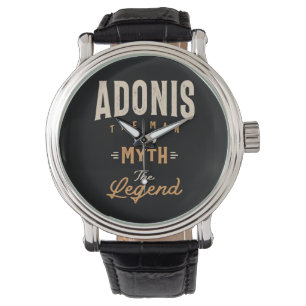 Adonis Personlig Namn - Funny Adonis Armbandsur