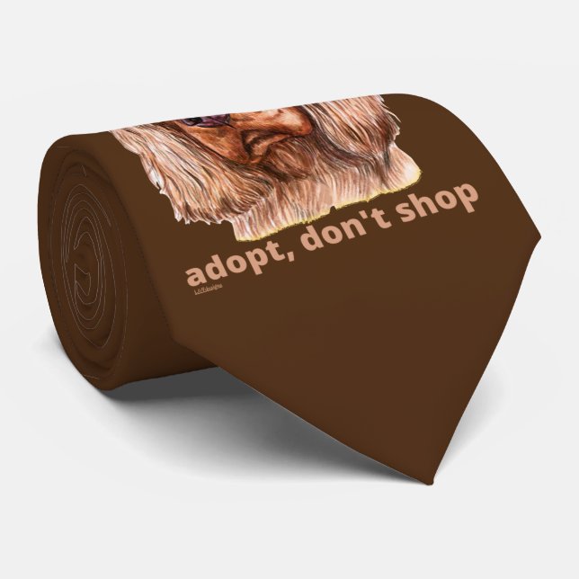 ADOPT, DON'T SHOP (Engelska Cocker Spain) Slips (Rullad)