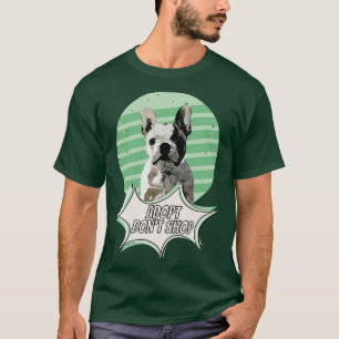 Adopt Dont Shop Hund älskare Rädding Ras T Shirt