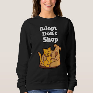 Adopt Donu2019t Shop Pets Animal Shelter Compan T Shirt