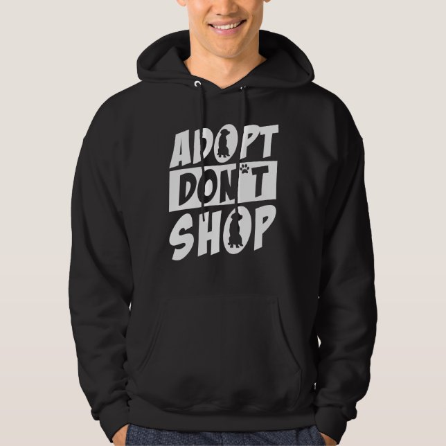 Adopt Golden Retriever Don Shop Hoodie (Framsida)