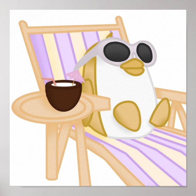 Adopt Me Golden Penguin Poster (Framsidan)