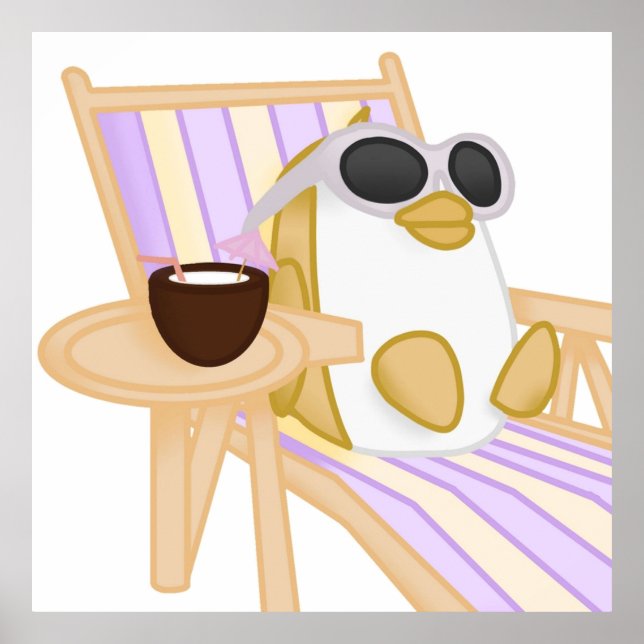 Adopt Me Golden Penguin Poster (Framsidan)