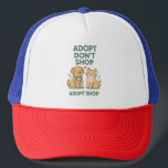 Adopt Shop fungerar inte - Räddingen Cute Hund & C Keps<br><div class="desc">En söt design för varje djurälskare som stöder att man antar hundar och katter i stället för att köpa dem. Perfekt som gåva eller ett budskap om stöd för ansvarsfull adoption.</div>