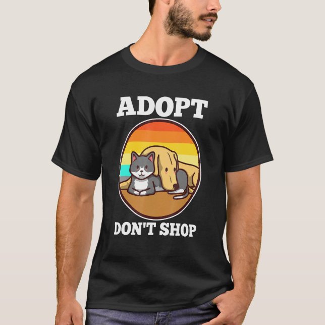 Adopt Shop fungerar inte T Shirt (Framsida)