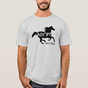 Adopt Shop Horse T Shirt