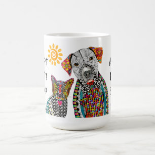 Adopt Shop inte Hund och Cat Mugg