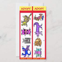 Adopt Shop, Rädda djuren, Bokmärken Kort