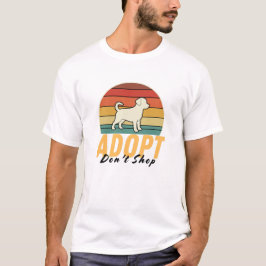 Adopt Shop - Shelter Pet Day Awareness T Shirt