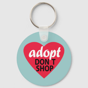 Adopt shoppar inte nyckelring