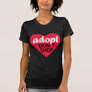 Adopt shoppar inte t-shirt