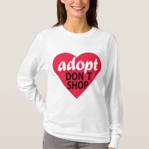 Adopt shoppar inte t-shirt