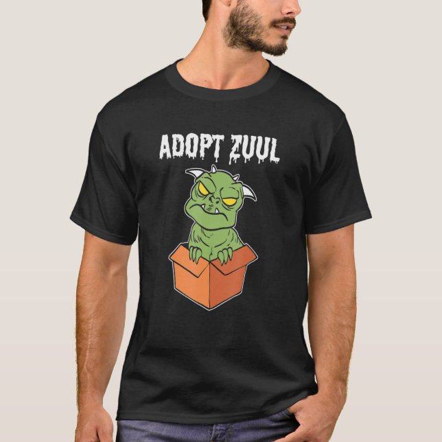 Adopt Zuul Hundägare T Shirt (Framsida)