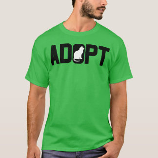 Adoptera Adopt djur retro T Shirt