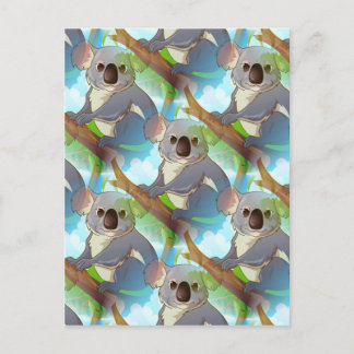 Adoptera en Koala! Vykort