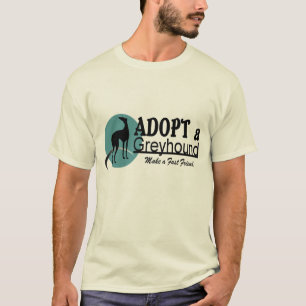 Adoptera en vinthundhundlogotyp tröja