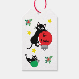 Adoptera: Ha en denna boll jul! Presentetikett