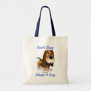 Adoptera inte köp Hund Basset Hound Valp Hund Tygkasse